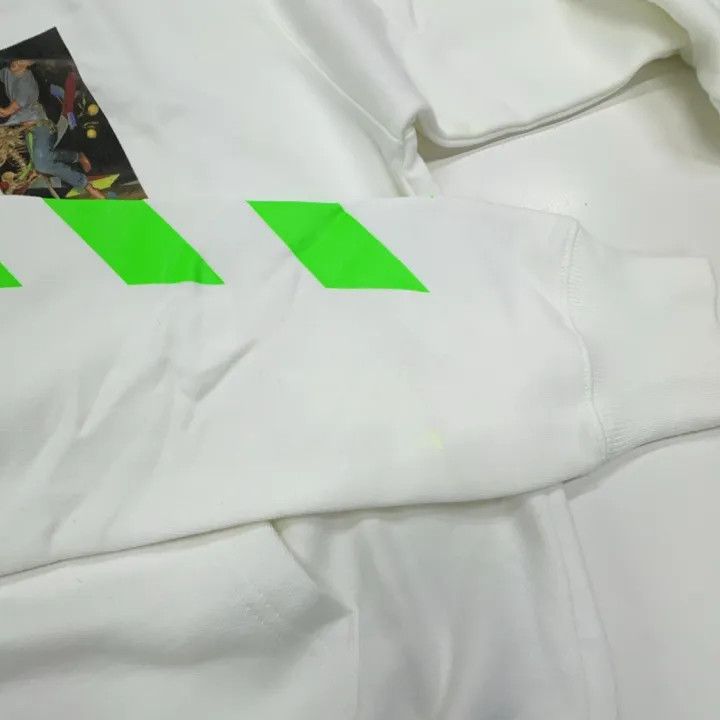 Off-White Off-White Graphic Print Pullover Hooded Sweatshirt 0079 Size US XS / EU 42 / 0 - 9 Thumbnail