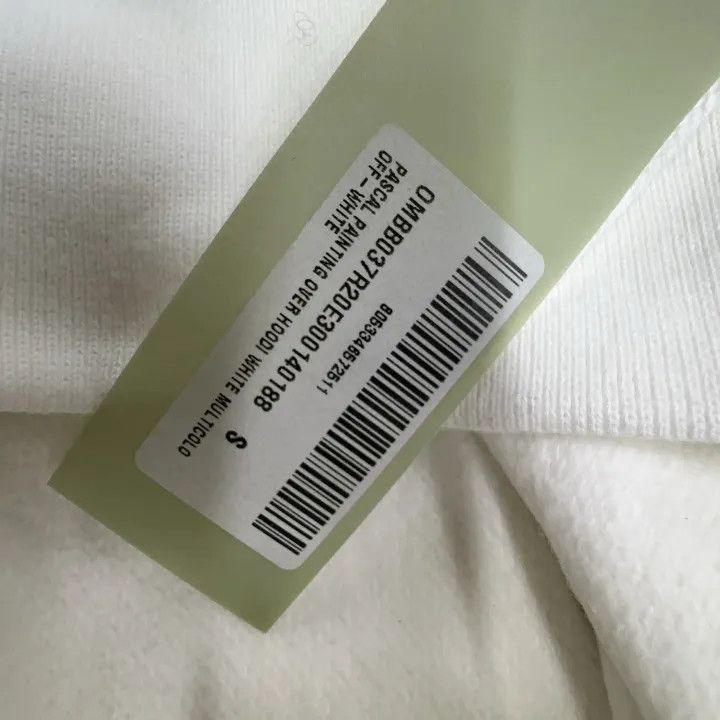 Off-White Off-White Graphic Print Pullover Hooded Sweatshirt 0079 Size US XS / EU 42 / 0 - 4 Thumbnail