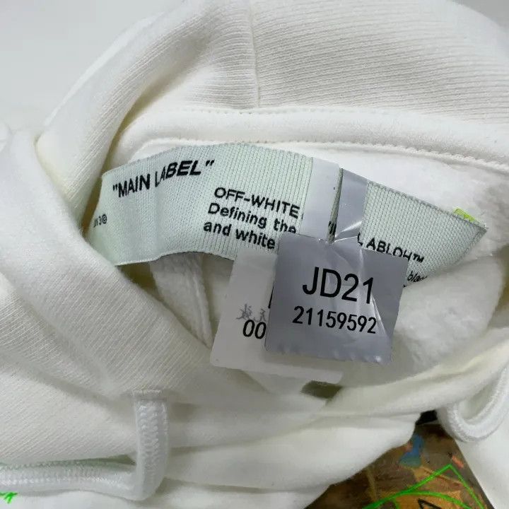 Off-White Off-White Graphic Hoodie with Long Sleeves 0079 Size US S / EU 44-46 / 1 - 3 Thumbnail