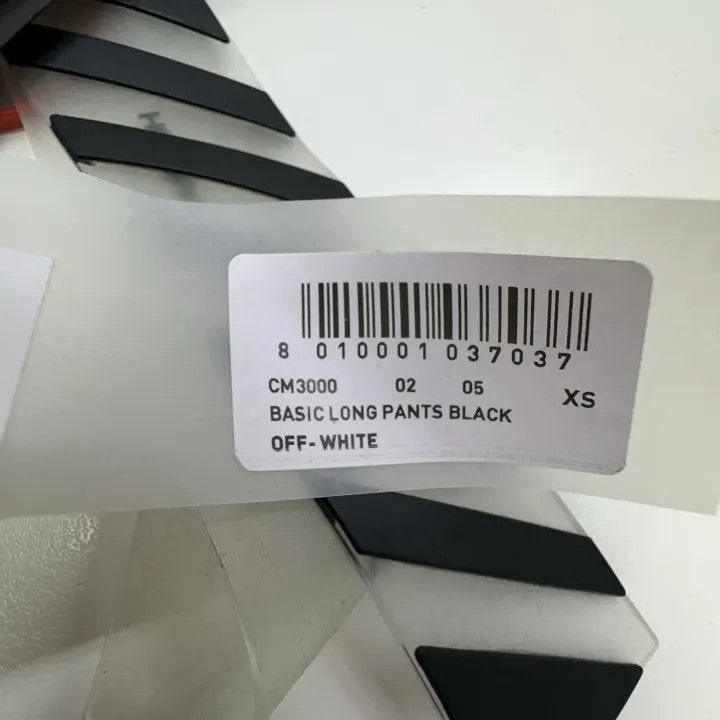 Off-White Off-White Casual Black Sweatpants for All 0079 Size US 26 / EU 42 - 3 Thumbnail