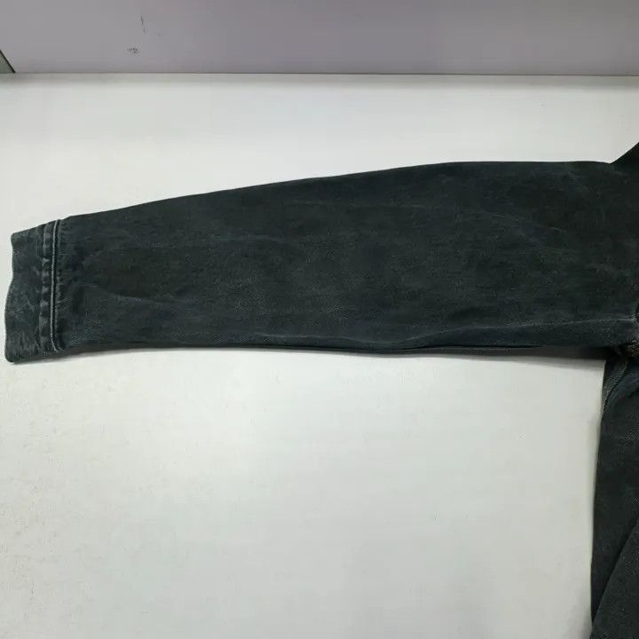 Off-White Off-White Black Logo Denim Jacket for Men 0079 Size US XL / EU 56 / 4 - 8 Thumbnail