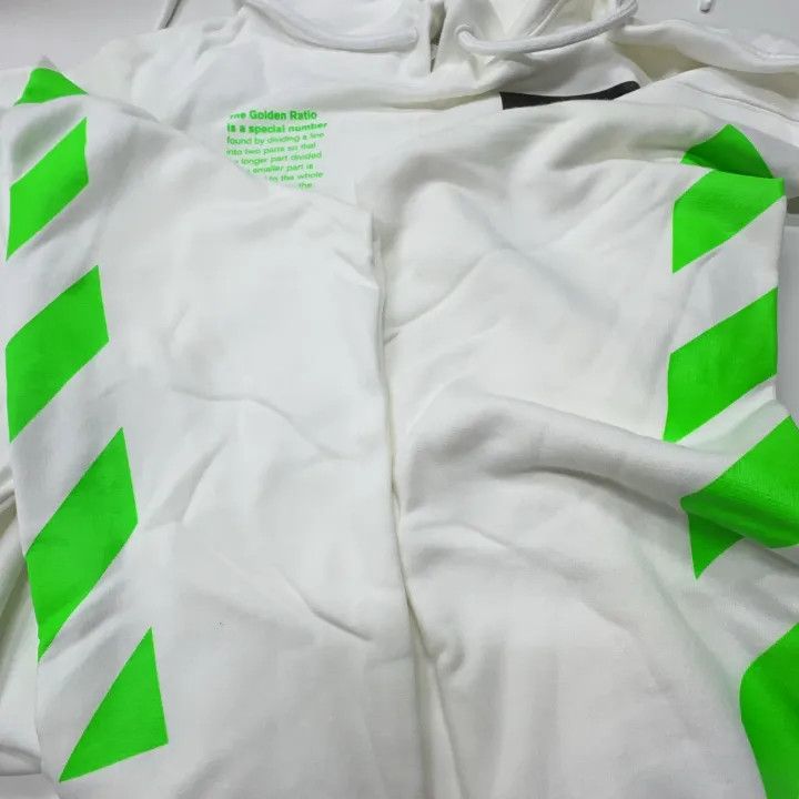 Off-White Off-White Graphic Print Hooded Sweatshirt 0079 Size US S / EU 44-46 / 1 - 7 Thumbnail