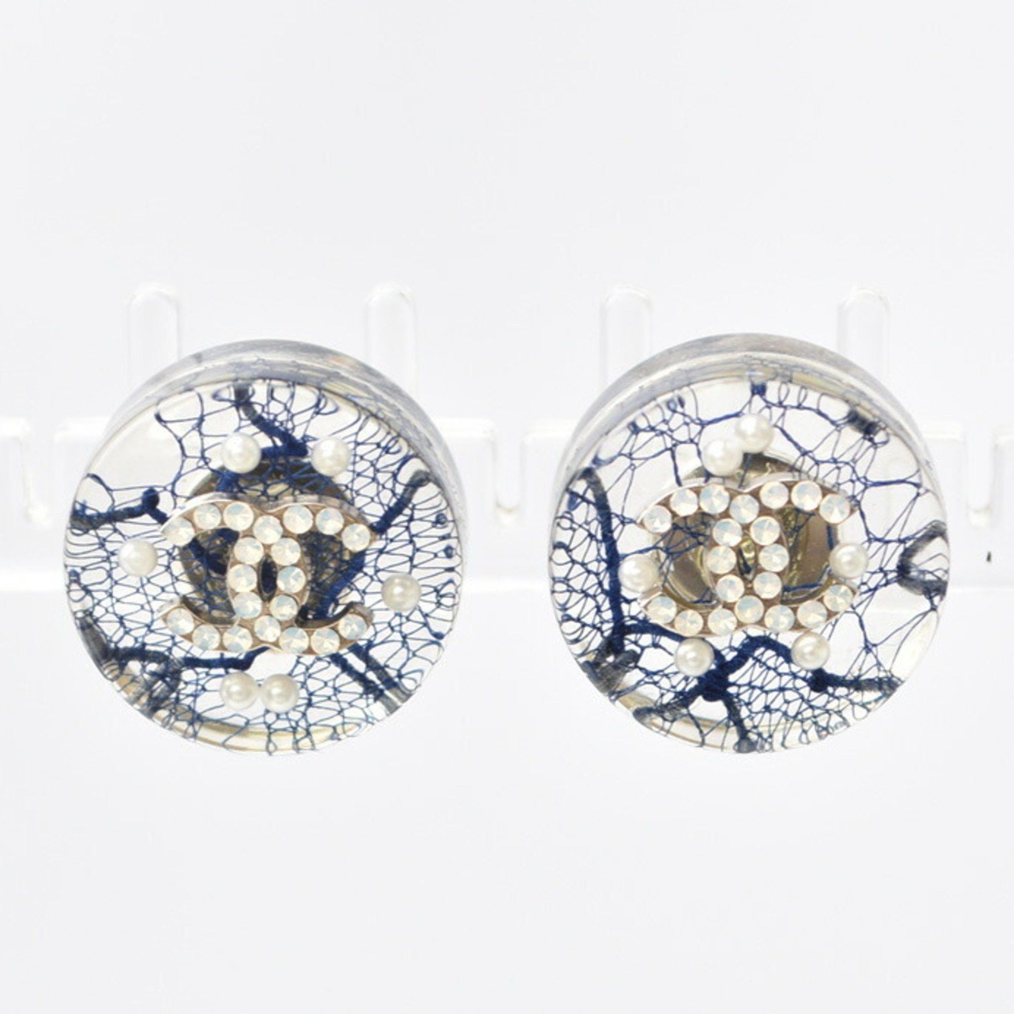 Chanel Chanel Coco Mark earring Size ONE SIZE - 8 Thumbnail