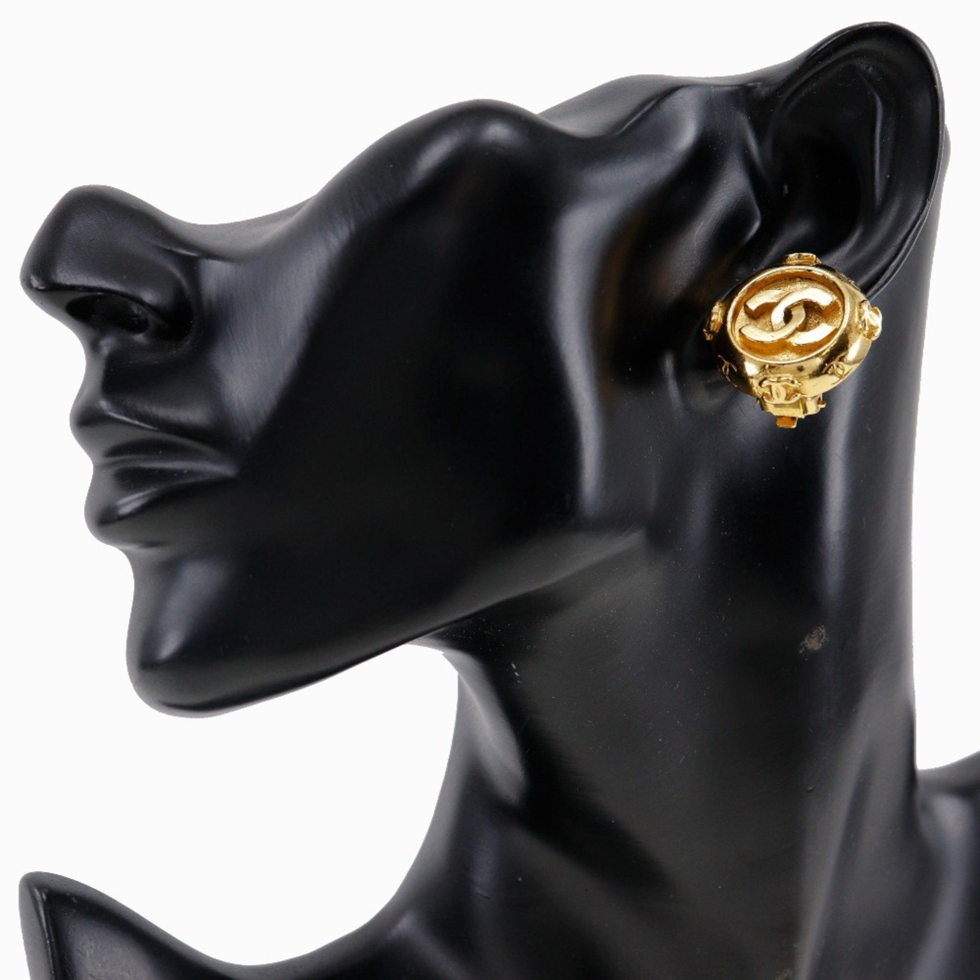 Chanel Chanel Coco Mark earring Size ONE SIZE - 4 Thumbnail
