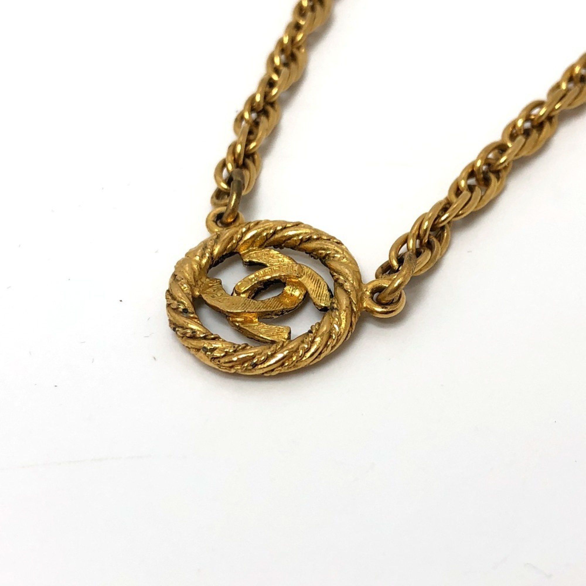 Chanel Chanel Logo CC necklace Size ONE SIZE - 3 Thumbnail