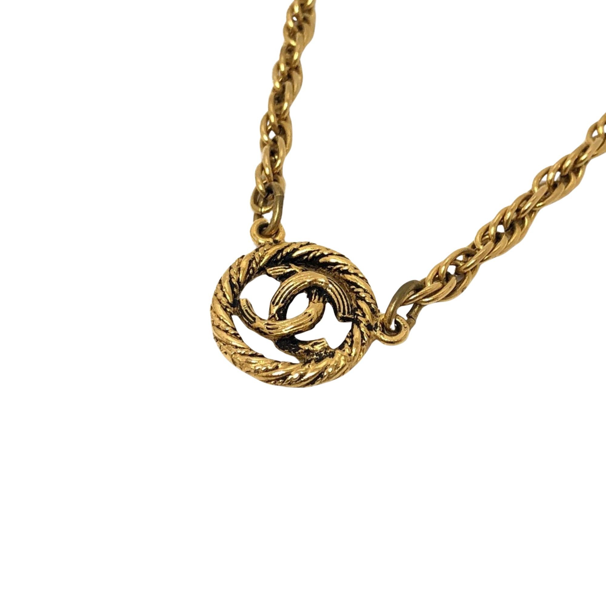 Chanel Chanel Logo CC necklace Size ONE SIZE - 2 Thumbnail