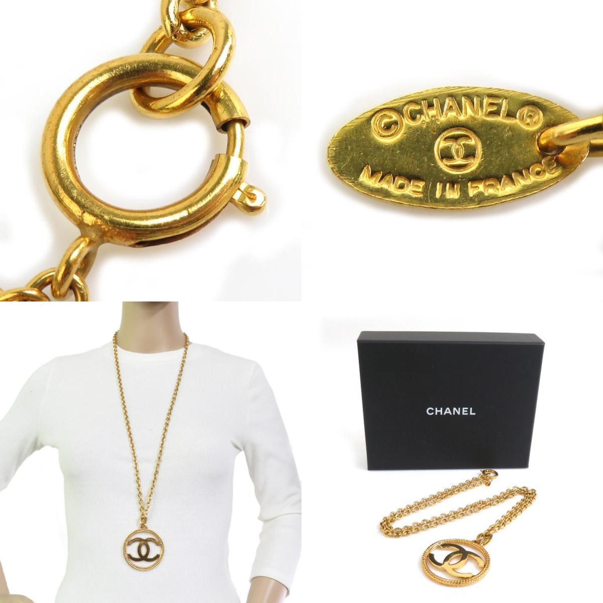 Chanel Chanel Logo CC necklace Size ONE SIZE - 5 Thumbnail