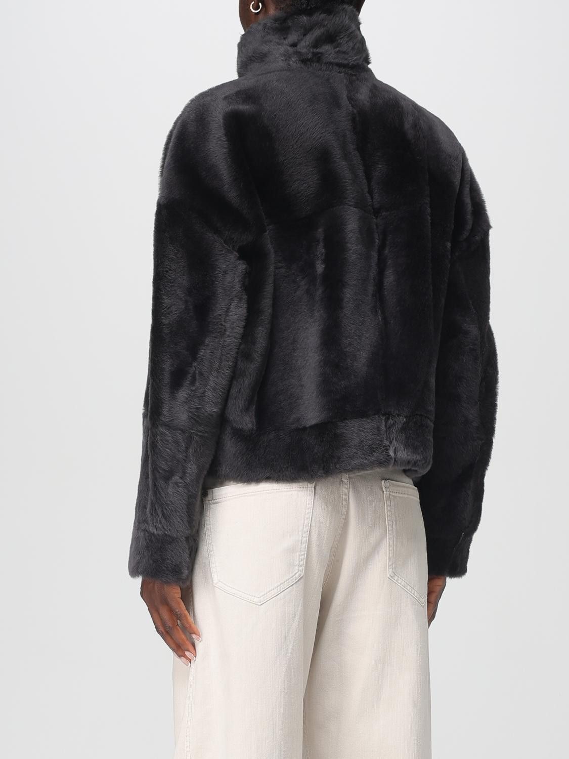 Brunello Cucinelli Brunello Cucinelli Jacket Woman Black Size M / US 6-8 / IT 42-44 - 3 Thumbnail
