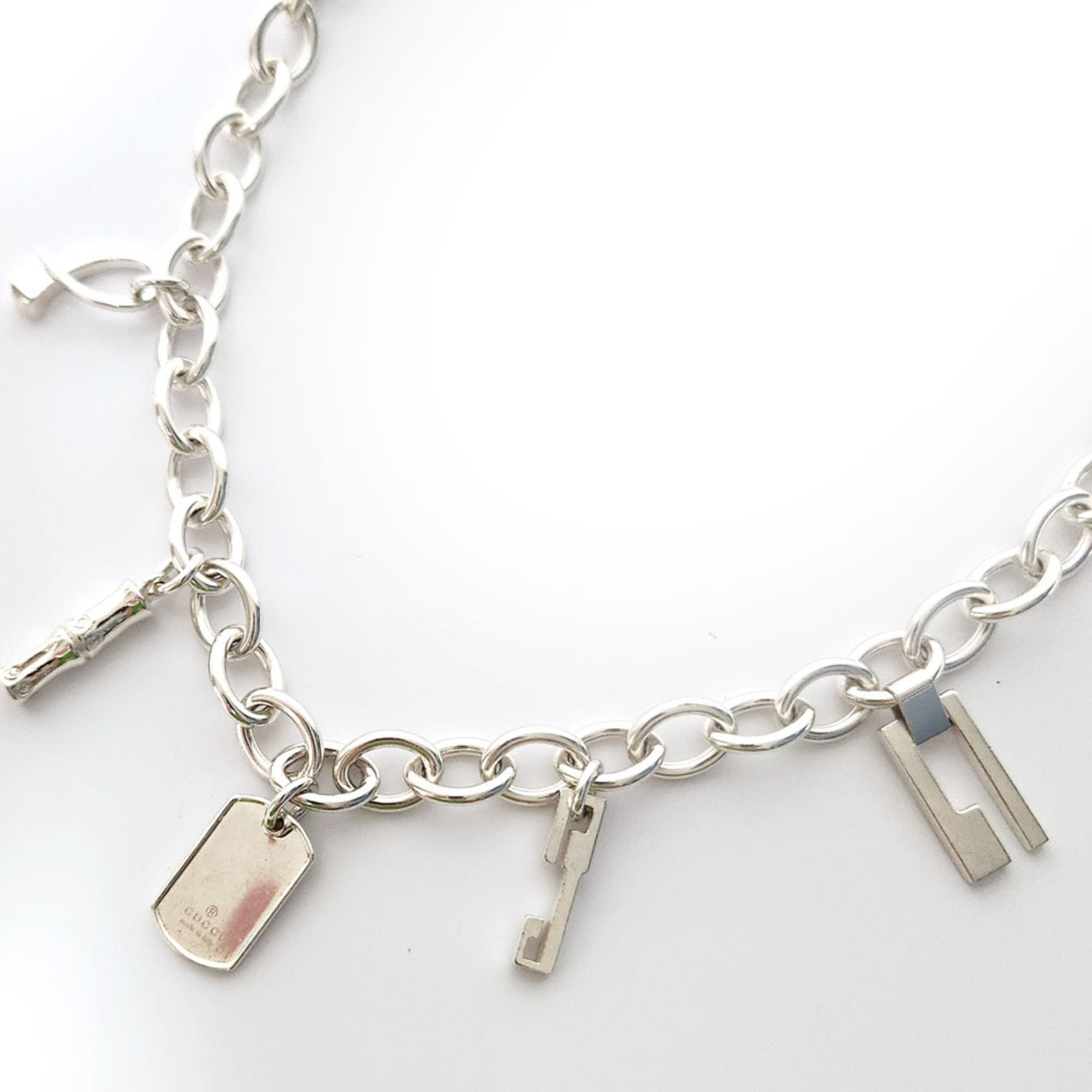 Gucci Gucci Logo necklace Size ONE SIZE - 9 Thumbnail