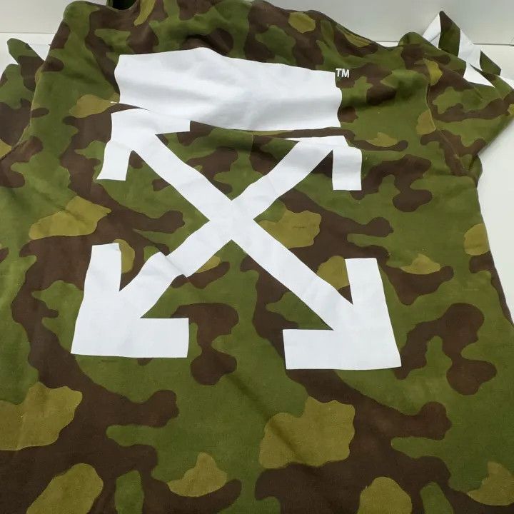 Off-White Off-White Camouflage Hoodie 0079 Size US S / EU 44-46 / 1 - 4 Thumbnail