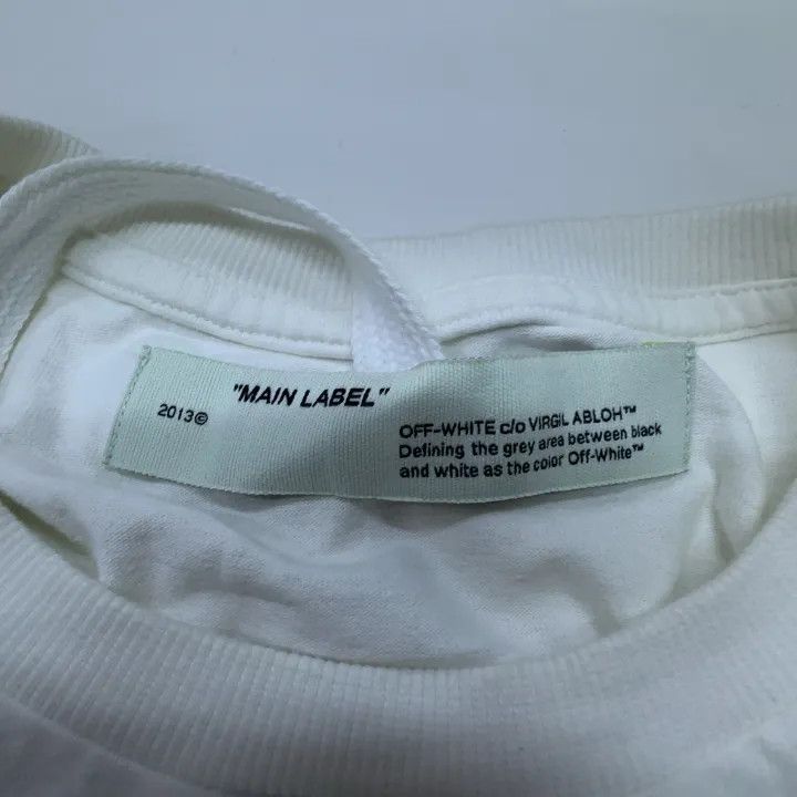 Off-White Off-White Figures of Speech Short Sleeve T-shirt 0079 Size US M / EU 48-50 / 2 - 2 Thumbnail