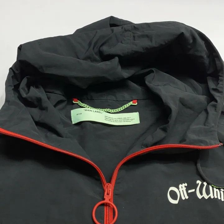 Off-White Off-White Red Windbreaker Jacket for Men 0079 Size US M / EU 48-50 / 2 - 6 Thumbnail