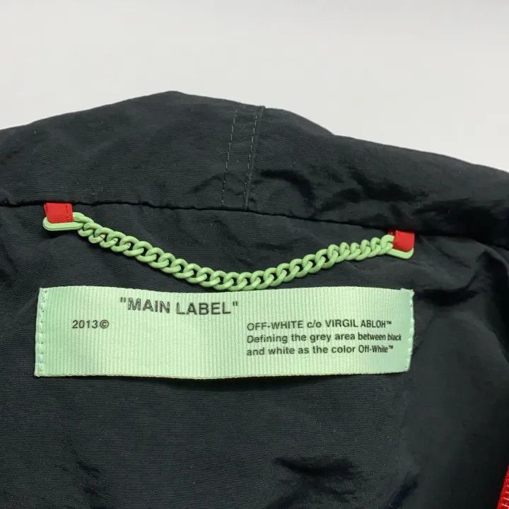 Off-White Off-White Red Windbreaker Jacket for Men 0079 Size US M / EU 48-50 / 2 - 3 Thumbnail