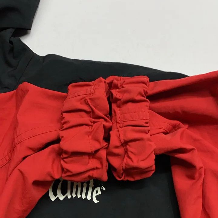 Off-White Off-White Red Windbreaker Jacket for Men 0079 Size US M / EU 48-50 / 2 - 8 Thumbnail