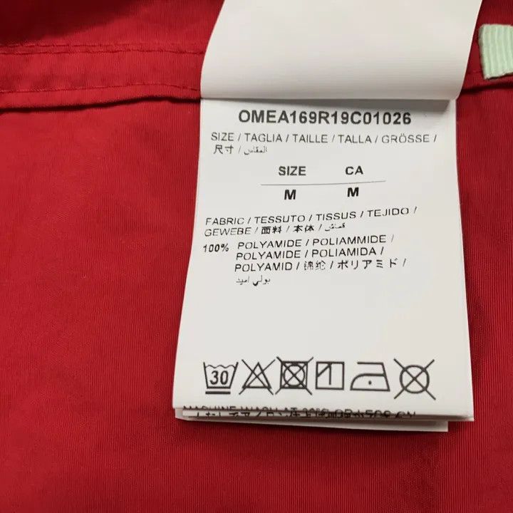 Off-White Off-White Red Windbreaker Jacket for Men 0079 Size US M / EU 48-50 / 2 - 4 Thumbnail