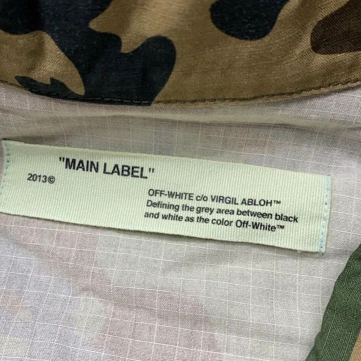 Off-White OFF-WHITE Camo Jacket for Men 0079 Size US XS / EU 42 / 0 - 4 Thumbnail