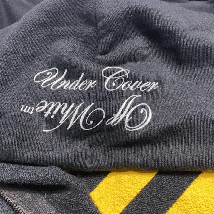 Off-White Off-White x Undercover Black Hooded Sweatshirt 0079 Size US XS / EU 42 / 0 - 7 Thumbnail
