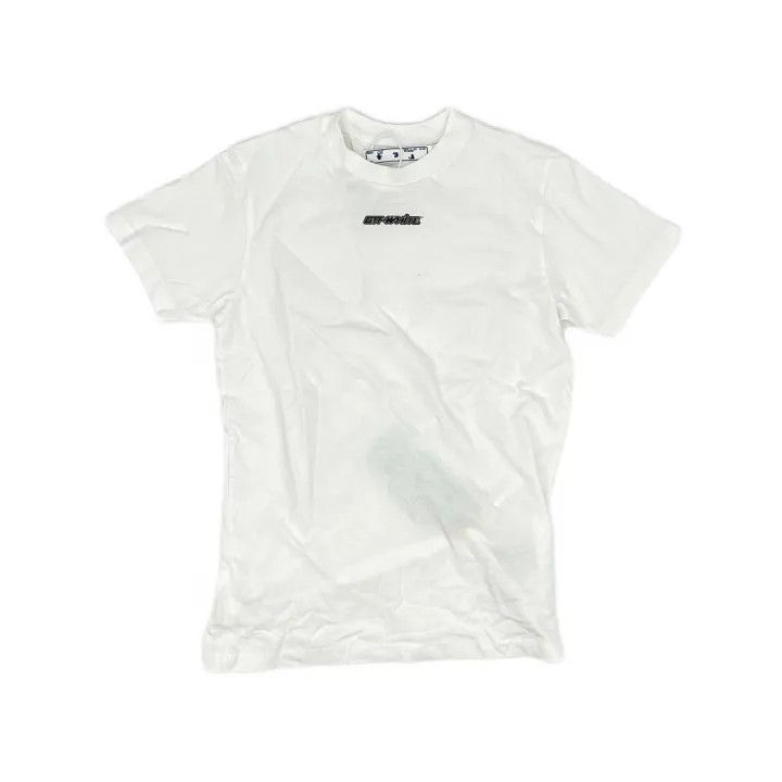 Off-White OFF-WHITE Blue Arrow Graphic T-Shirt 0079 Size US XS / EU 42 / 0 - 2 Thumbnail