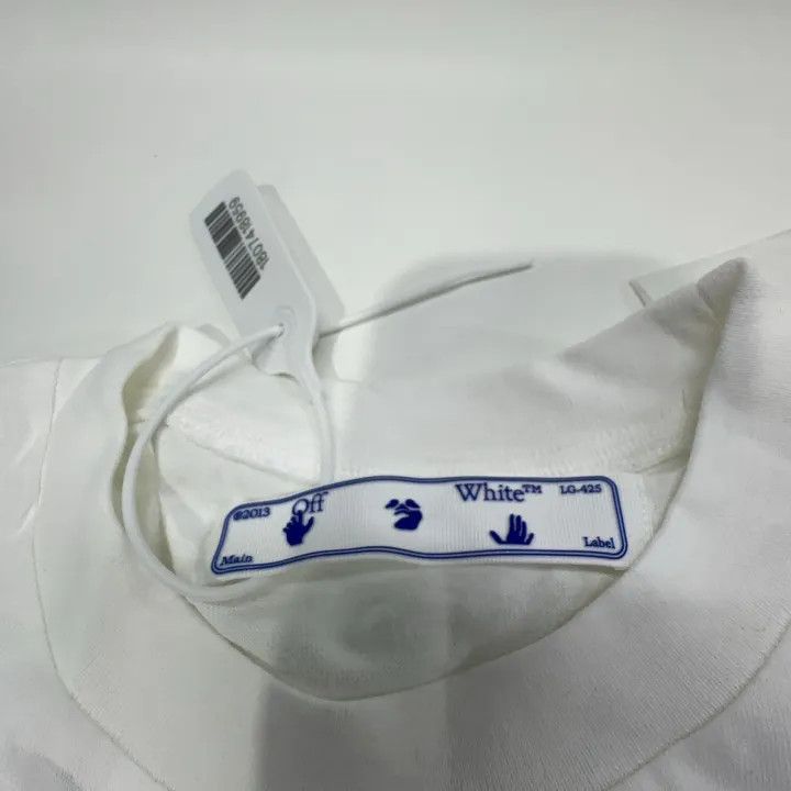 Off-White OFF-WHITE Blue Arrow Graphic T-Shirt 0079 Size US XS / EU 42 / 0 - 4 Thumbnail