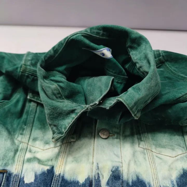 Off-White OFF-WHITE Gradient Tie-Dye Denim Jacket for Men 0079 Size US M / EU 48-50 / 2 - 6 Thumbnail