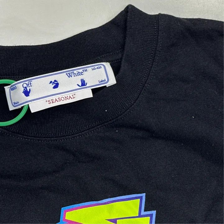 Off-White Off-White Logo Graphic Short Sleeve T-Shirt 0079 Size US S / EU 44-46 / 1 - 3 Thumbnail