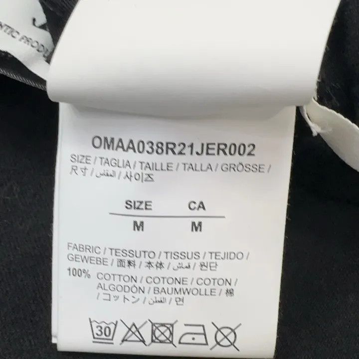Off-White Off-White Black Cotton T-Shirt with Colorful Arrows 0079 Size US M / EU 48-50 / 2 - 3 Thumbnail