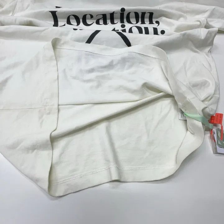Off-White Off-White Location Print Short Sleeve Tee 0079 Size US M / EU 48-50 / 2 - 10 Thumbnail
