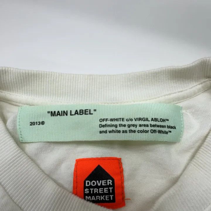 Off-White Off-White Location Print Short Sleeve Tee 0079 Size US M / EU 48-50 / 2 - 2 Thumbnail