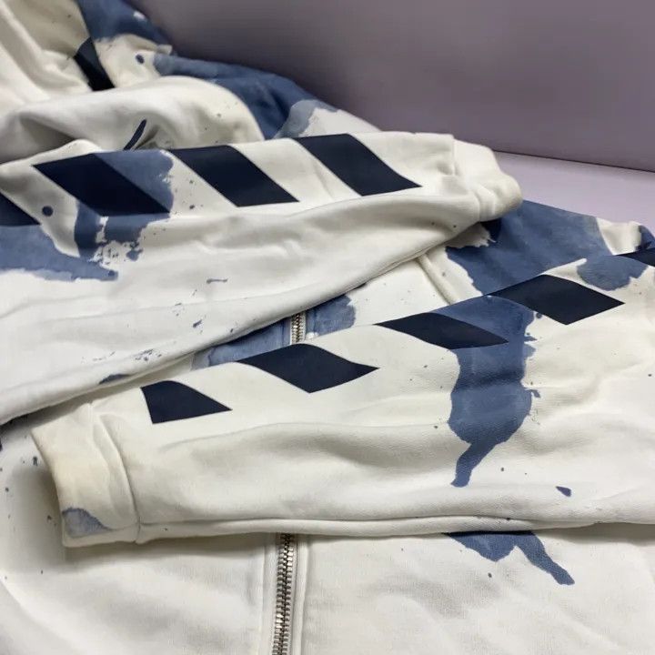 Off-White Off-White Splash Paint Hooded Sweatshirt 0079 Size US XS / EU 42 / 0 - 9 Thumbnail