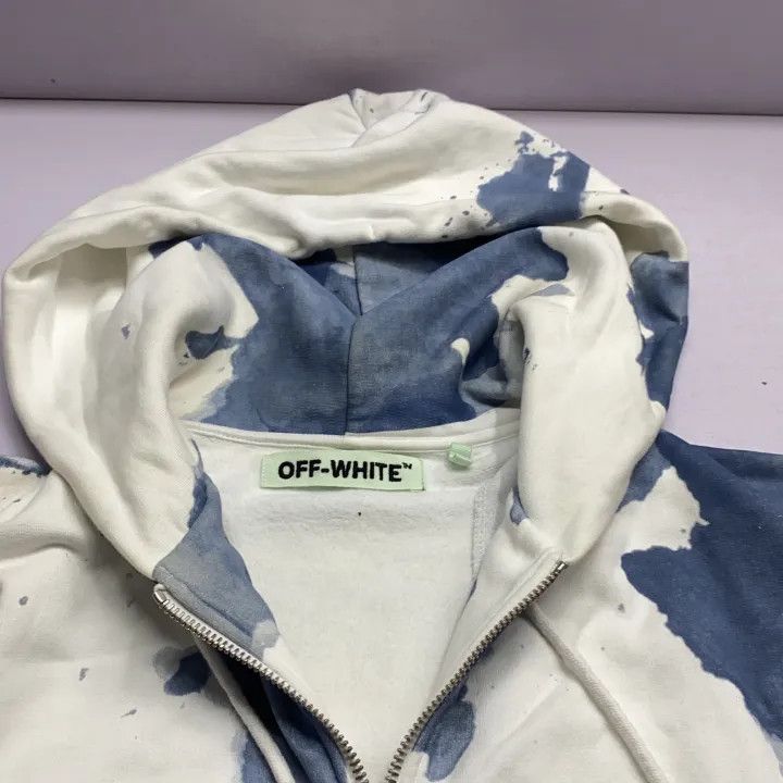 Off-White Off-White Splash Paint Hooded Sweatshirt 0079 Size US XS / EU 42 / 0 - 7 Thumbnail