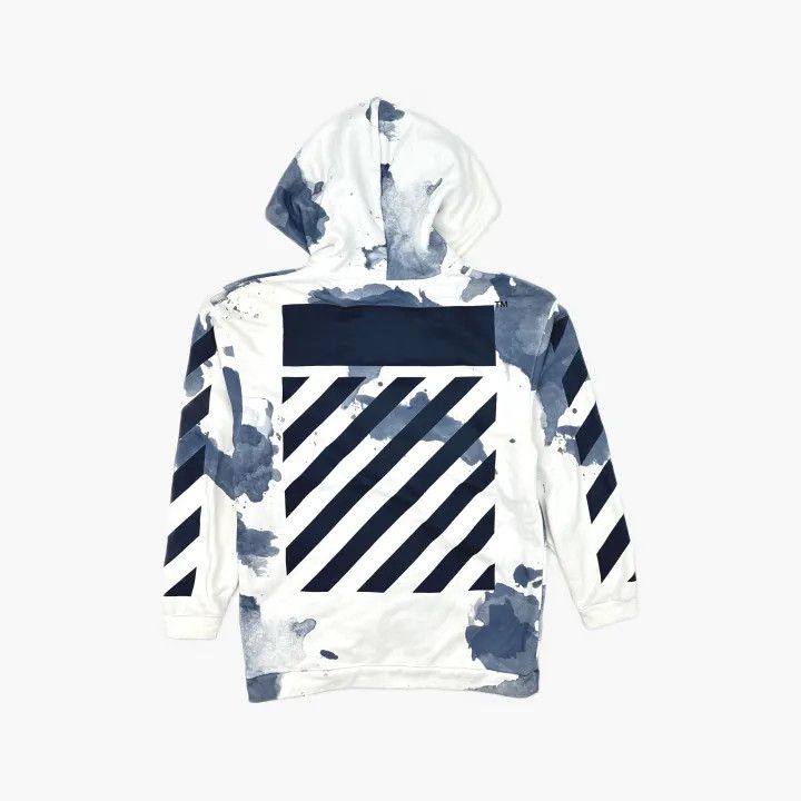 Off-White Off-White Splash Paint Hooded Sweatshirt 0079 Size US XS / EU 42 / 0 - 3 Thumbnail