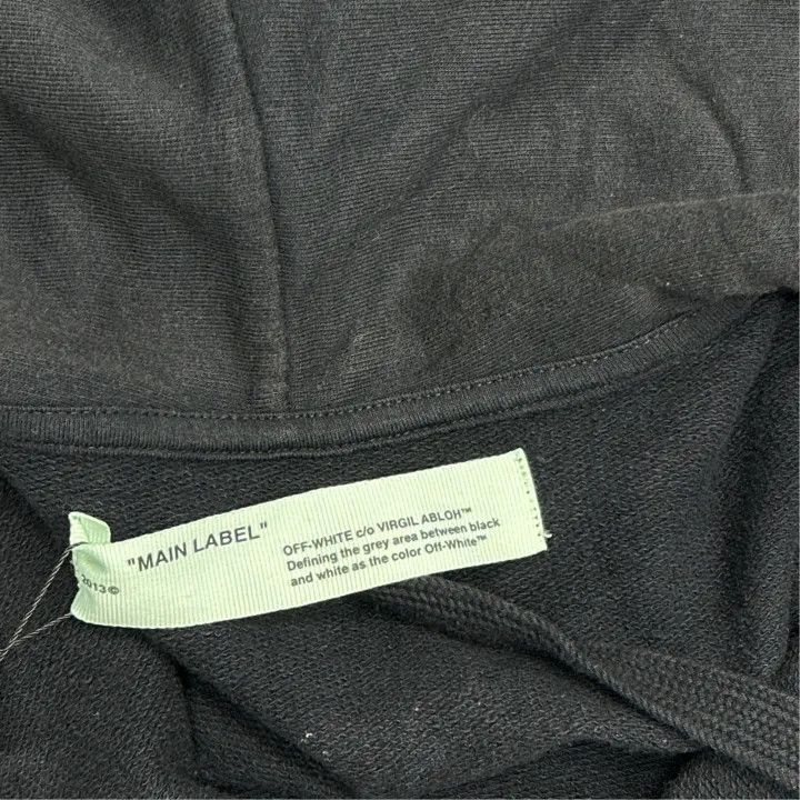 Off-White Off-White Arrow Graphic Zip Hoodie for Couples 0079 Size US M / EU 48-50 / 2 - 2 Thumbnail