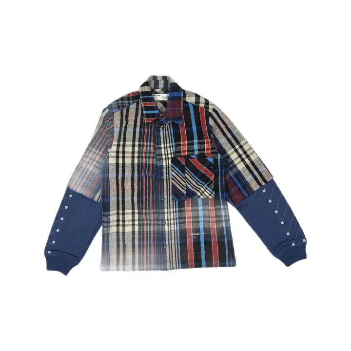 Off-White Off-White Color Block Casual Shirt 0079 Size US XS / EU 42 / 0 - 2 Thumbnail