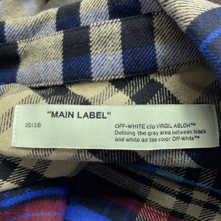 Off-White Off-White Color Block Casual Shirt 0079 Size US XS / EU 42 / 0 - 6 Thumbnail