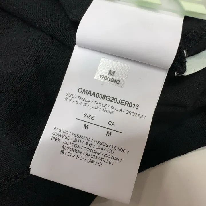 Off-White Off-White Black Arrow Graphic Short Sleeve T-Shirt 0079 Size US M / EU 48-50 / 2 - 3 Thumbnail