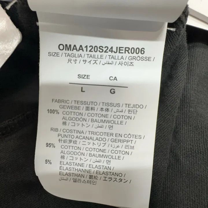 Off-White Off-White SS24 Graphic Print Short Sleeve T-Shirt 0079 Size US L / EU 52-54 / 3 - 3 Thumbnail