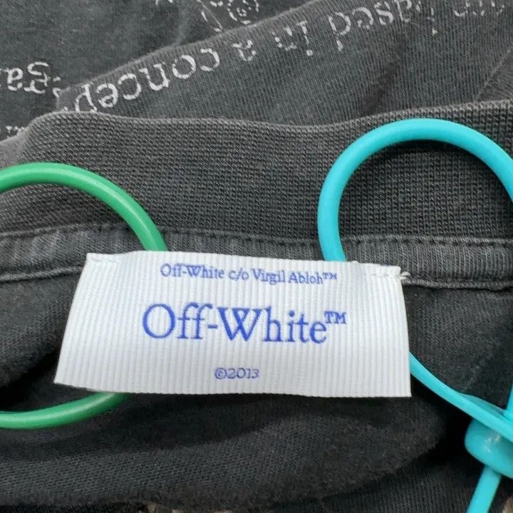 Off-White Off-White SS24 Graphic Print Short Sleeve T-Shirt 0079 Size US L / EU 52-54 / 3 - 2 Thumbnail