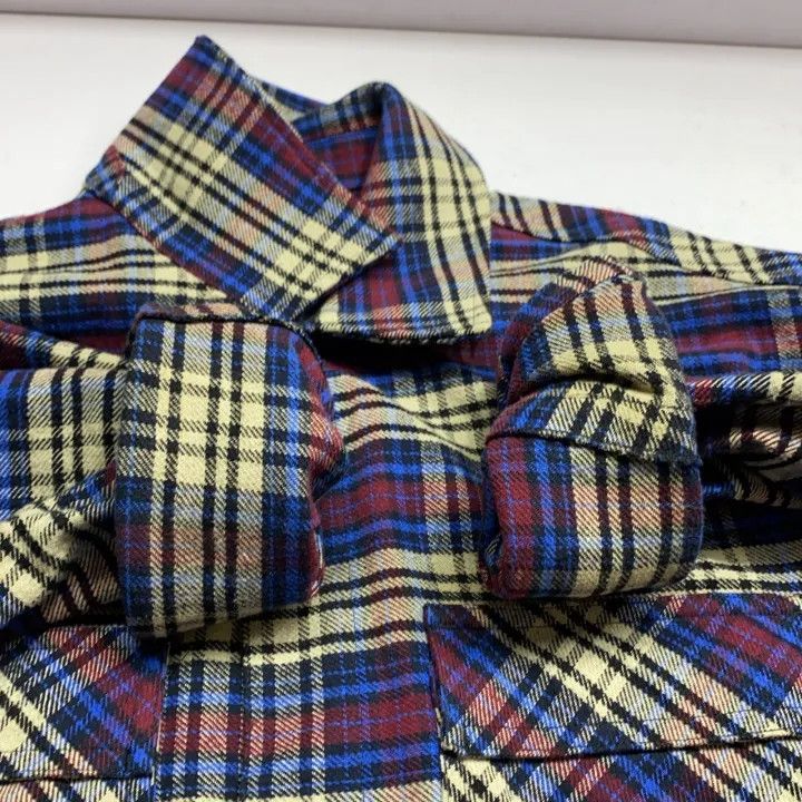 Off-White Off-White Blue Plaid Button-Up Shirt for Men 0079 Size US M / EU 48-50 / 2 - 8 Thumbnail