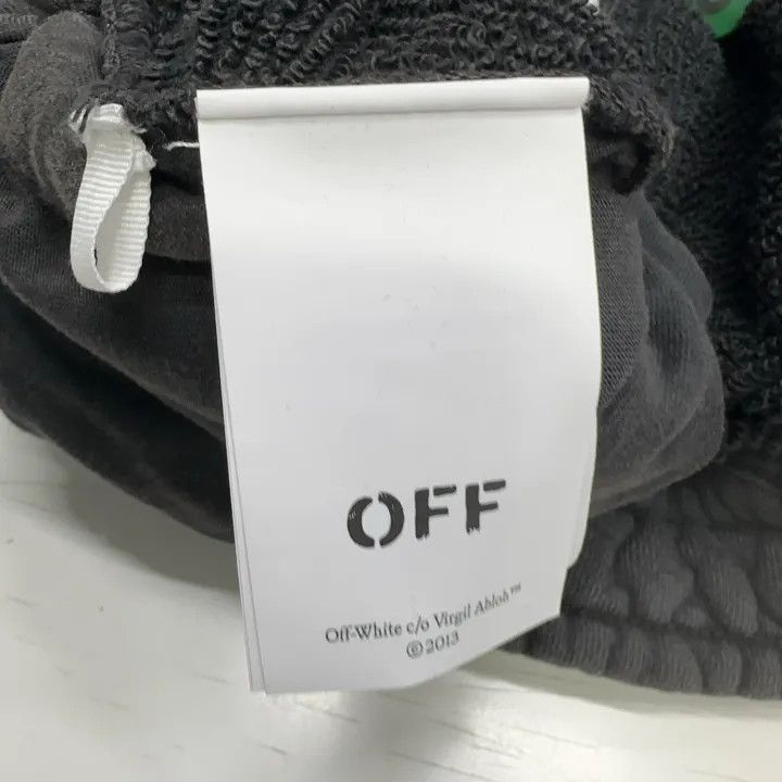 Off-White Off-White Black Straight Leg Casual Pants 0079 Size US 27 - 4 Thumbnail
