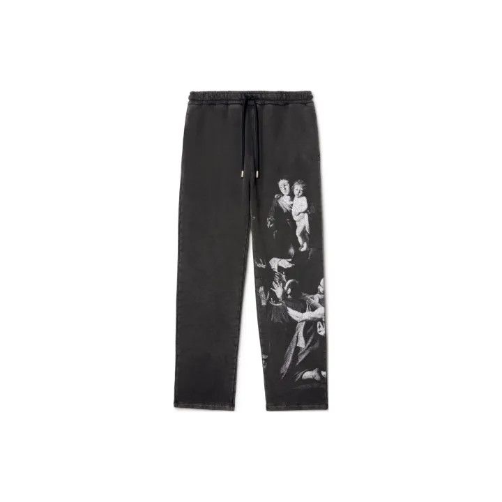Off-White Off-White Black Straight Leg Casual Pants 0079 Size US 27 - 2 Thumbnail