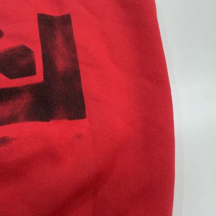 Off-White OFF-WHITE Red Logo Hooded Sweatshirt 0079 Size US XS / EU 42 / 0 - 9 Thumbnail