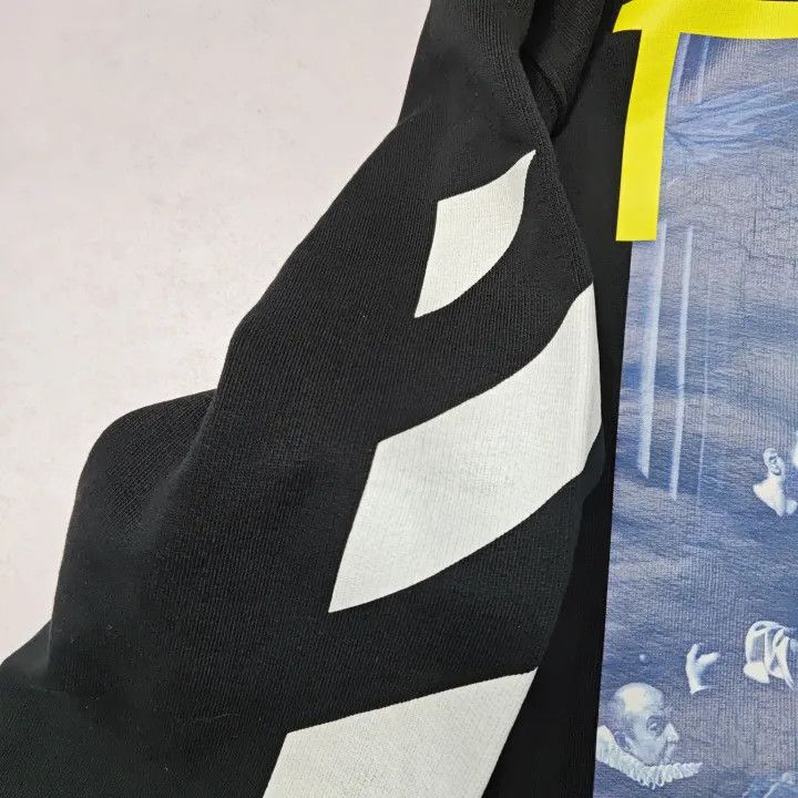 Off-White Off-White Religious Painting Graphic Hoodie 0079 Size US XXS / EU 40 - 9 Thumbnail