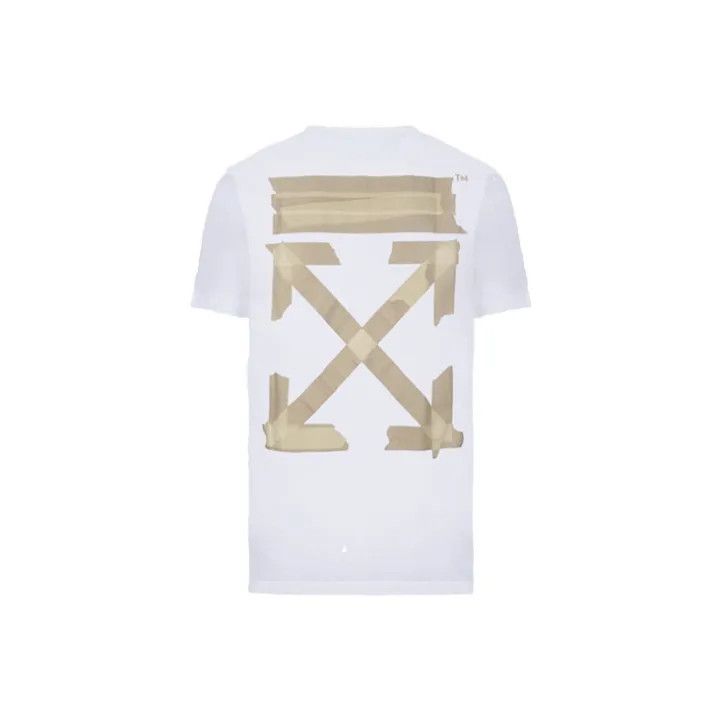 Off-White Off-White White Tape Graphic T-Shirt 0079 Size US S / EU 44-46 / 1 - 2 Thumbnail