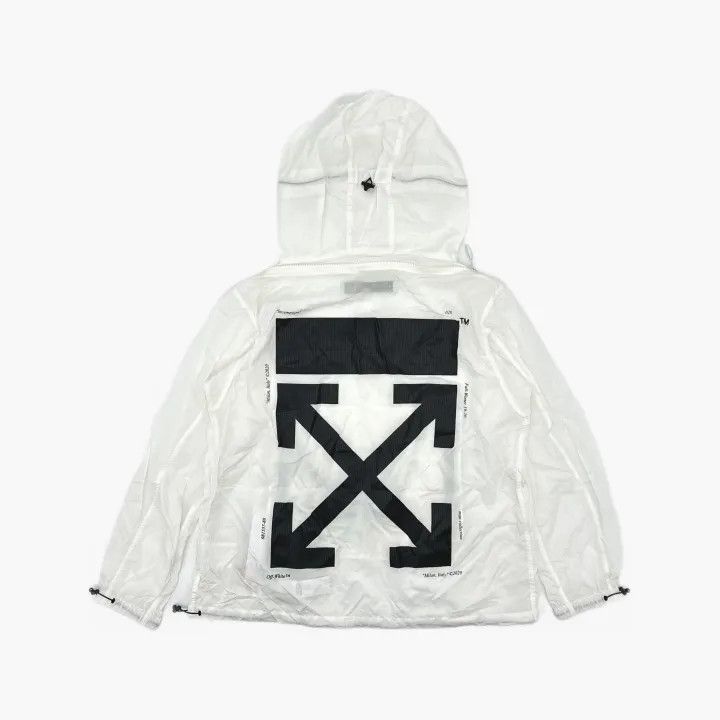 Off-White Off-White FW19 Hooded Windbreaker Jacket 0079 Size US M / EU 48-50 / 2 - 3 Thumbnail