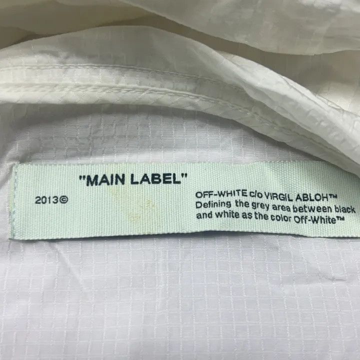 Off-White Off-White FW19 Hooded Windbreaker Jacket 0079 Size US M / EU 48-50 / 2 - 5 Thumbnail