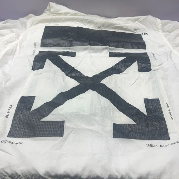 Off-White Off-White FW19 Hooded Windbreaker Jacket 0079 Size US M / EU 48-50 / 2 - 14 Thumbnail