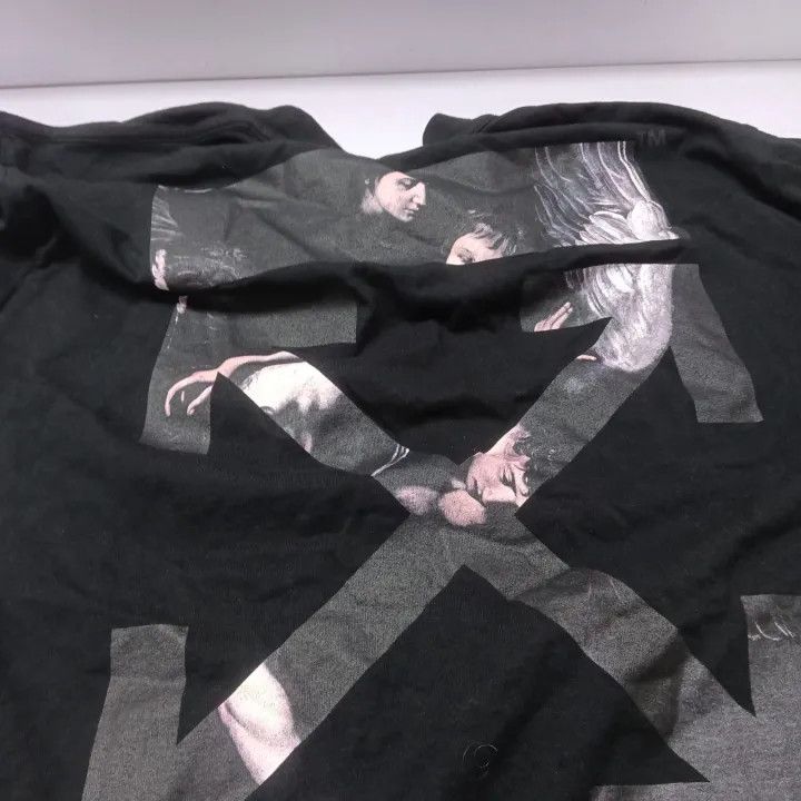 Off-White Off-White Caravaggio Graphic Print T-Shirt 0079 Size US S / EU 44-46 / 1 - 7 Thumbnail