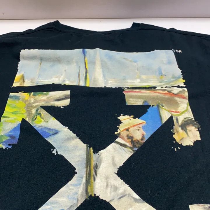 Off-White Off-White Black Arrow Cotton T-Shirt 0079 Size US S / EU 44-46 / 1 - 8 Thumbnail