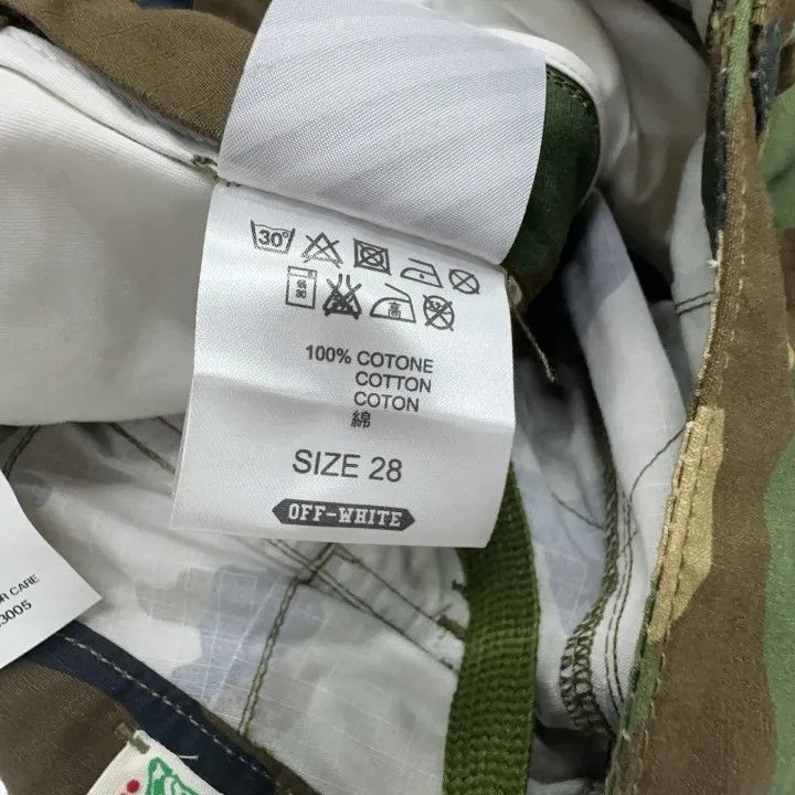 Off-White OFF-WHITE Camouflage Casual Pants 0079 Size US 28 / EU 44 - 2 Thumbnail