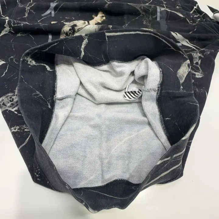 Off-White Off-White Black Marble Pattern Sweatshirt 0079 Size US M / EU 48-50 / 2 - 10 Thumbnail